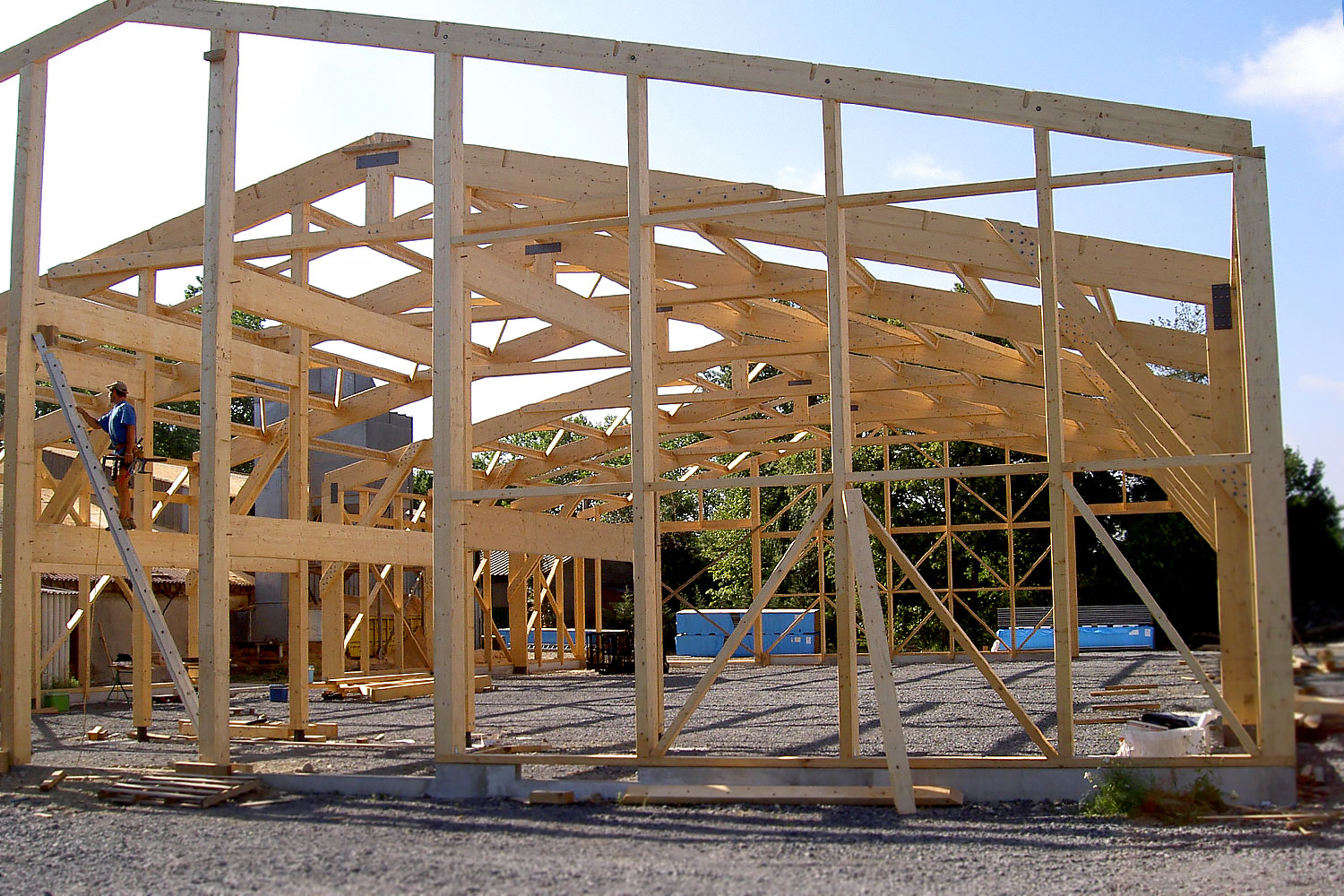 Vignolo-Bâtiments-Industrielles03 Charpentes Bois pour bâtiments Industrielles : Un Service pour Vos Projets de Grande Envergure